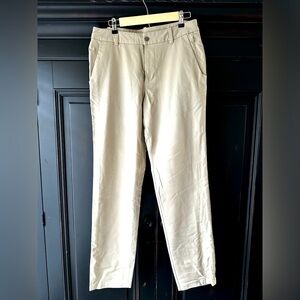 Lululemon Mens Commission chino khaki pants 34x34
